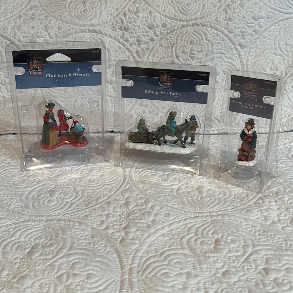 Carole Towne Collection figures, new